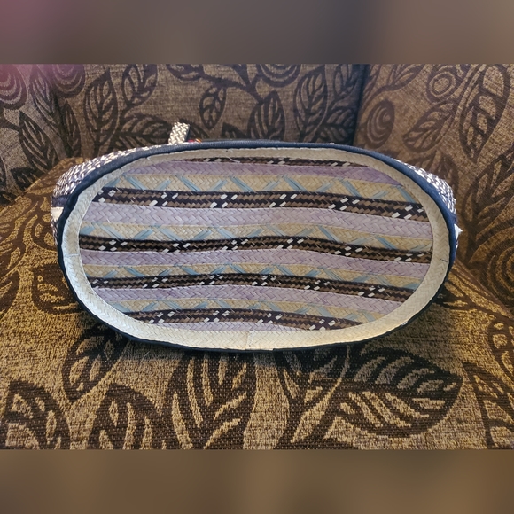 Sombvueltiao Columbia colorful Flecha Woven Tote bag purse - Picture 4 of 8